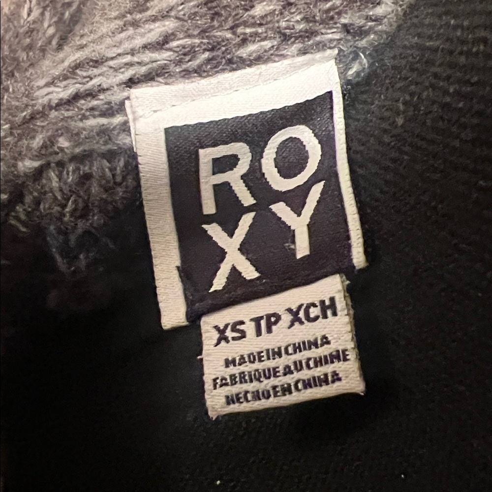 Roxy Womens Open Front Aztec Print Striped Knit Sweater Cardigan Southwestern XS - Picture 7 of 16
